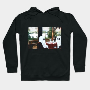 Ghosts on a Dinner Date Hoodie